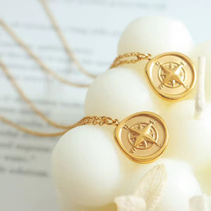 Mini compass coin